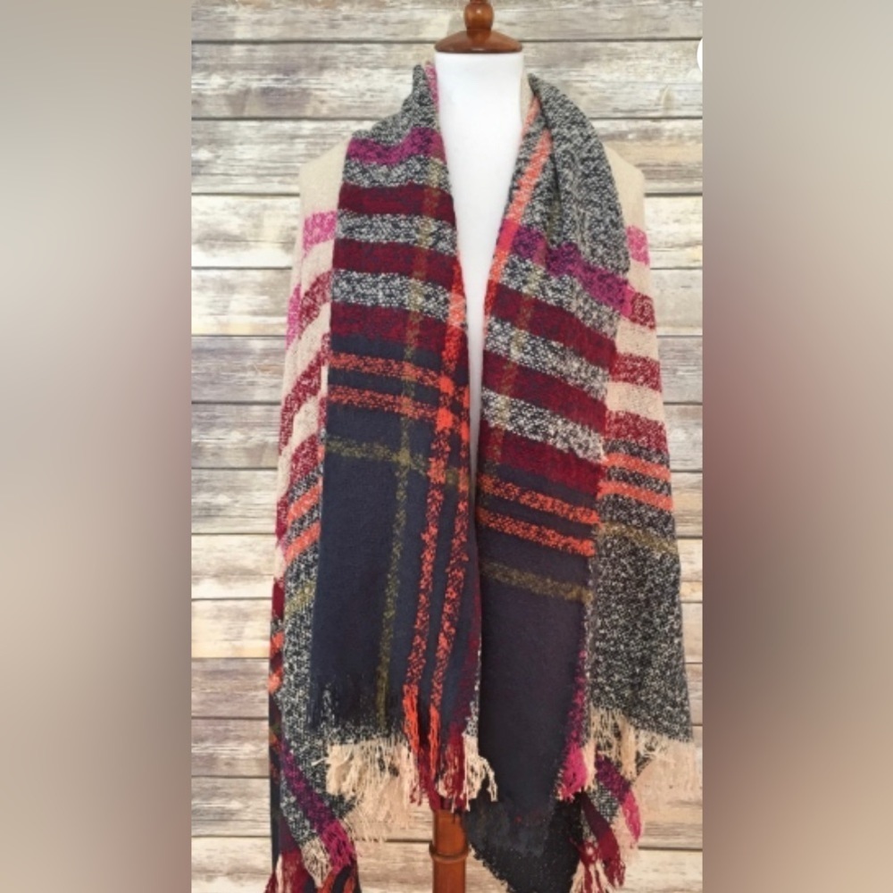 DURANGO PLAID SCARF WRAP